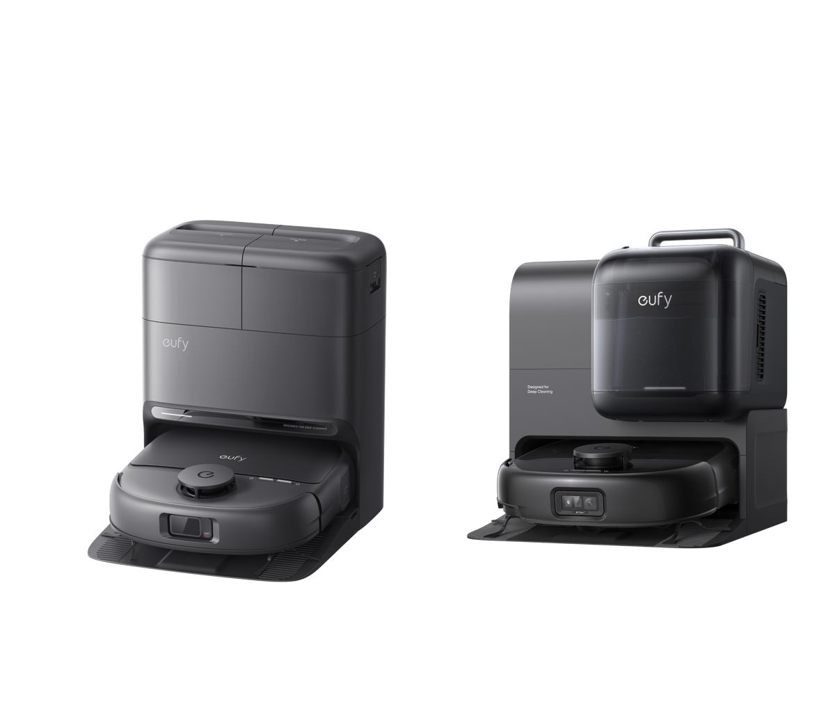 eufy Robot Vacuum Omni C28 + eufy Robot Vacuum Omni E28 Black