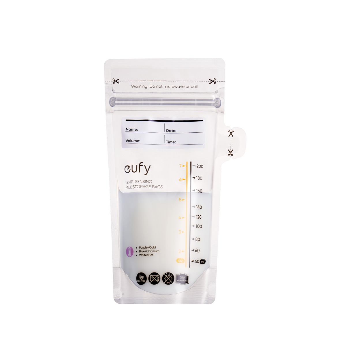 eufy Breast Milk Storage Bag (120 Pieces) eufy Breast Milk Storage Bag