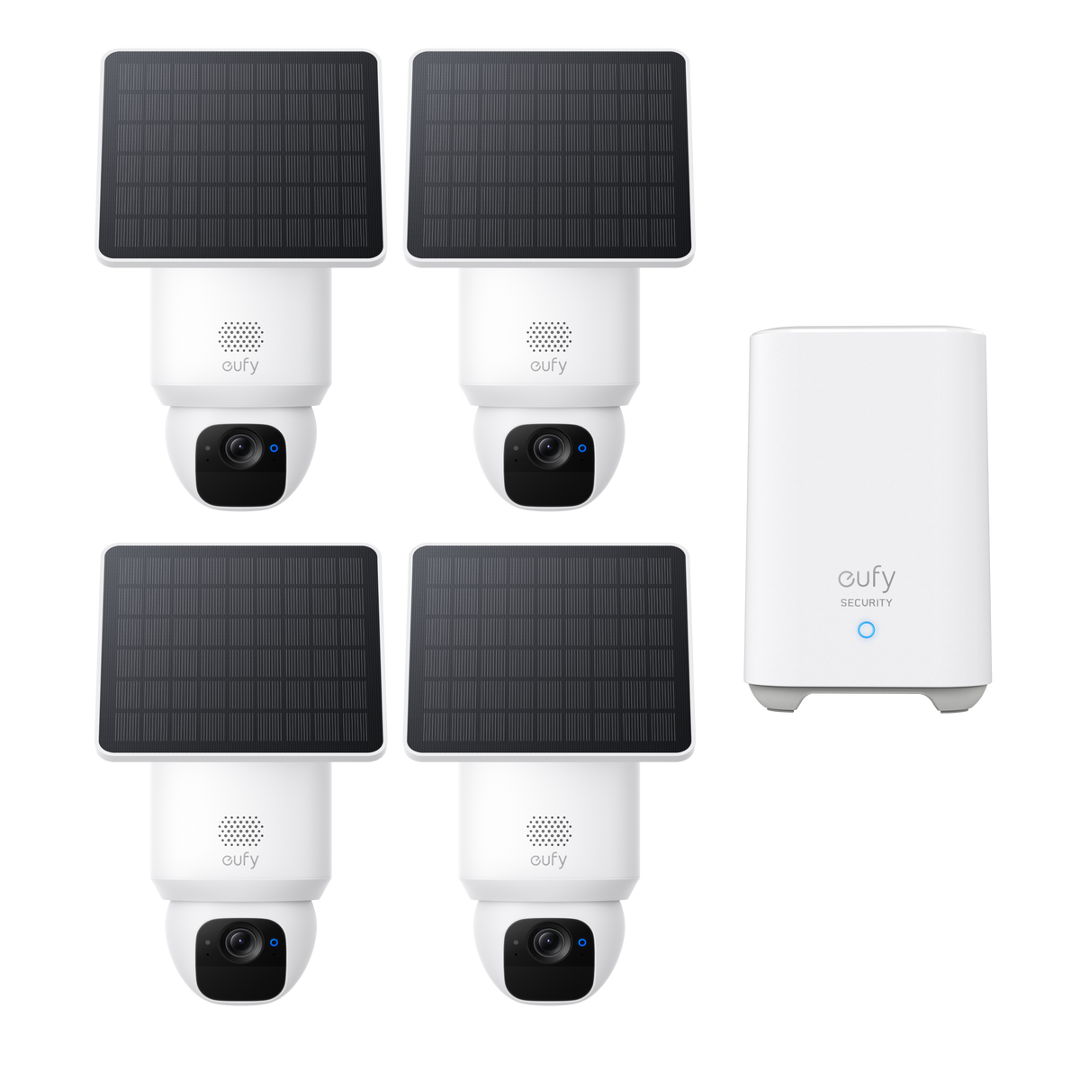 eufy SoloCam E30(4-Cam Pack)+ Homebase™ 2 bundle