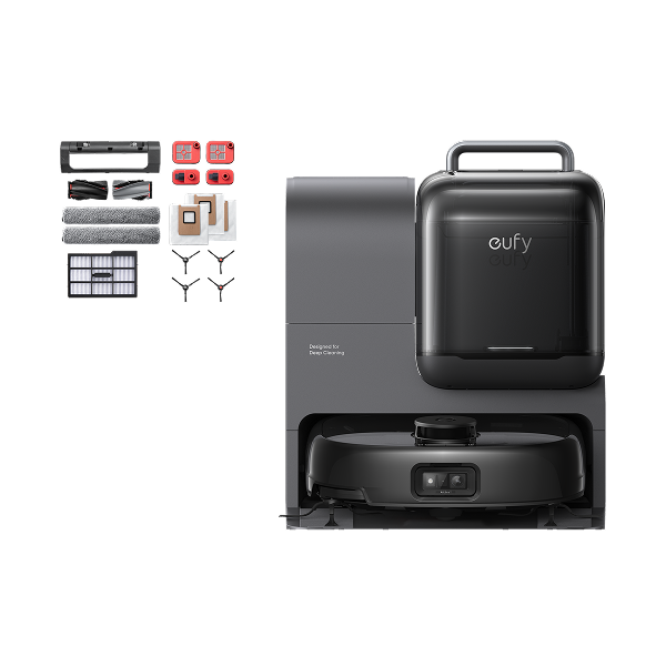 eufy Robot Vacuum Omni E28 + Accessories Package Black