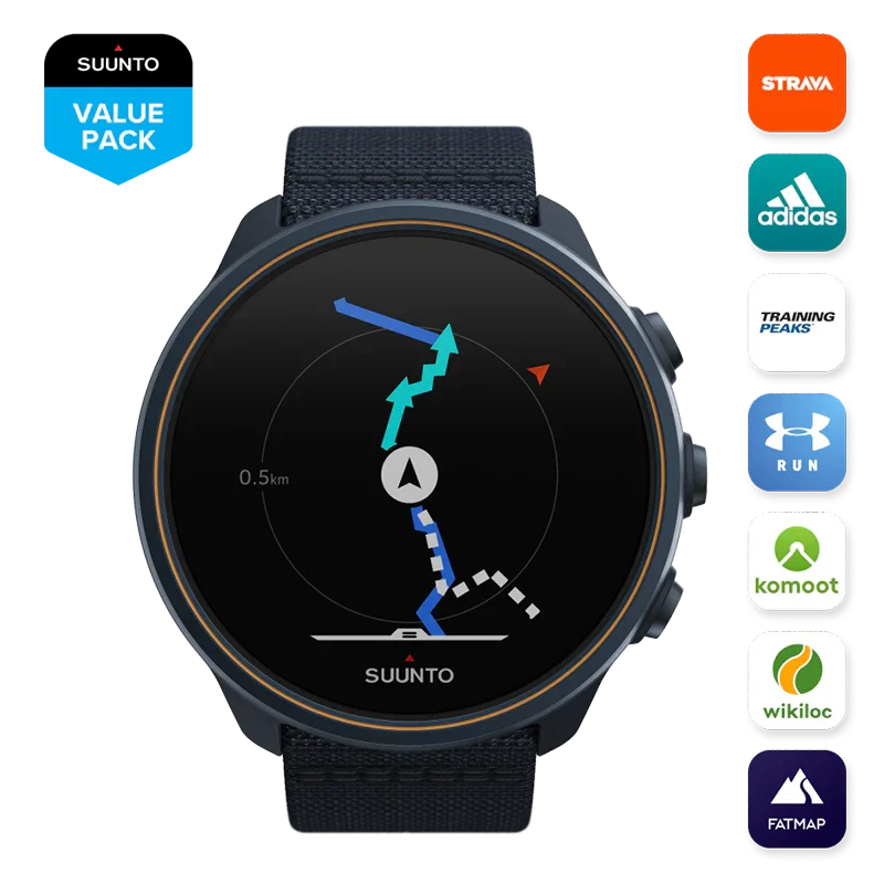 SUUNTO 9 BAROGranite Blue Titanium