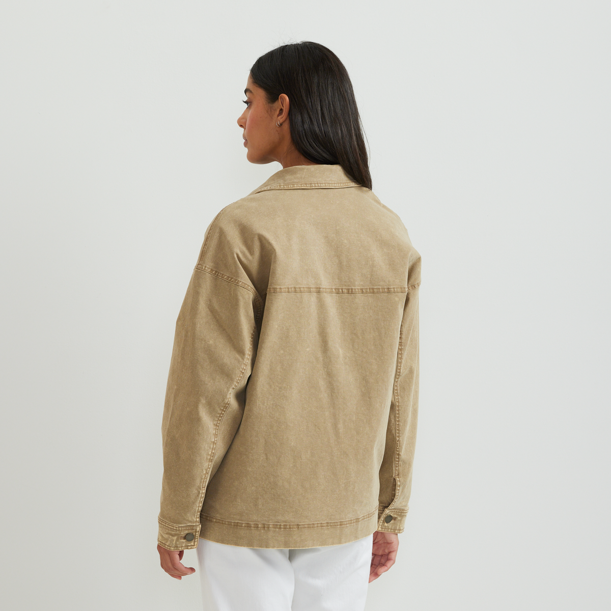 Eddie Bauer Women's Seabrook Vintage Washed Jacket alternate view 1