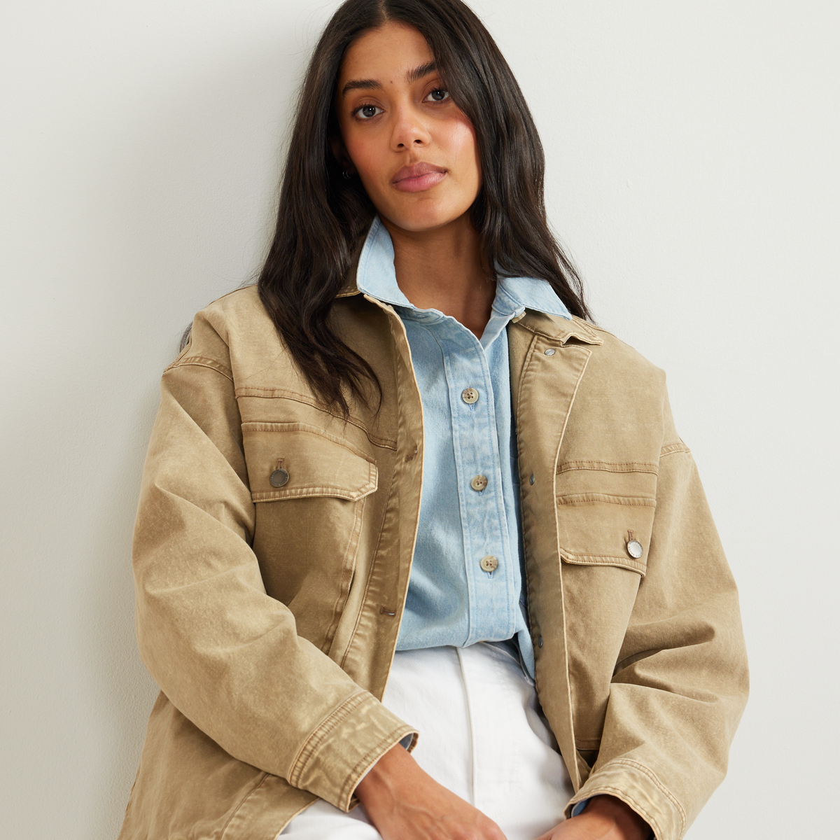 Eddie Bauer Women's Seabrook Vintage Washed Jacket alternate view 5