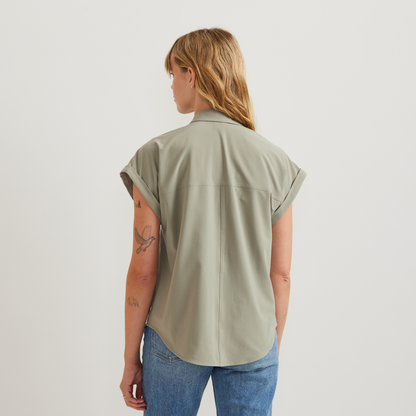 Eddie Bauer Women's Departure Short-Sleeve Button-Down Shirt alternate view 1