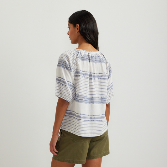 Eddie Bauer Women's Dobby Striped Shirt alternate view 1