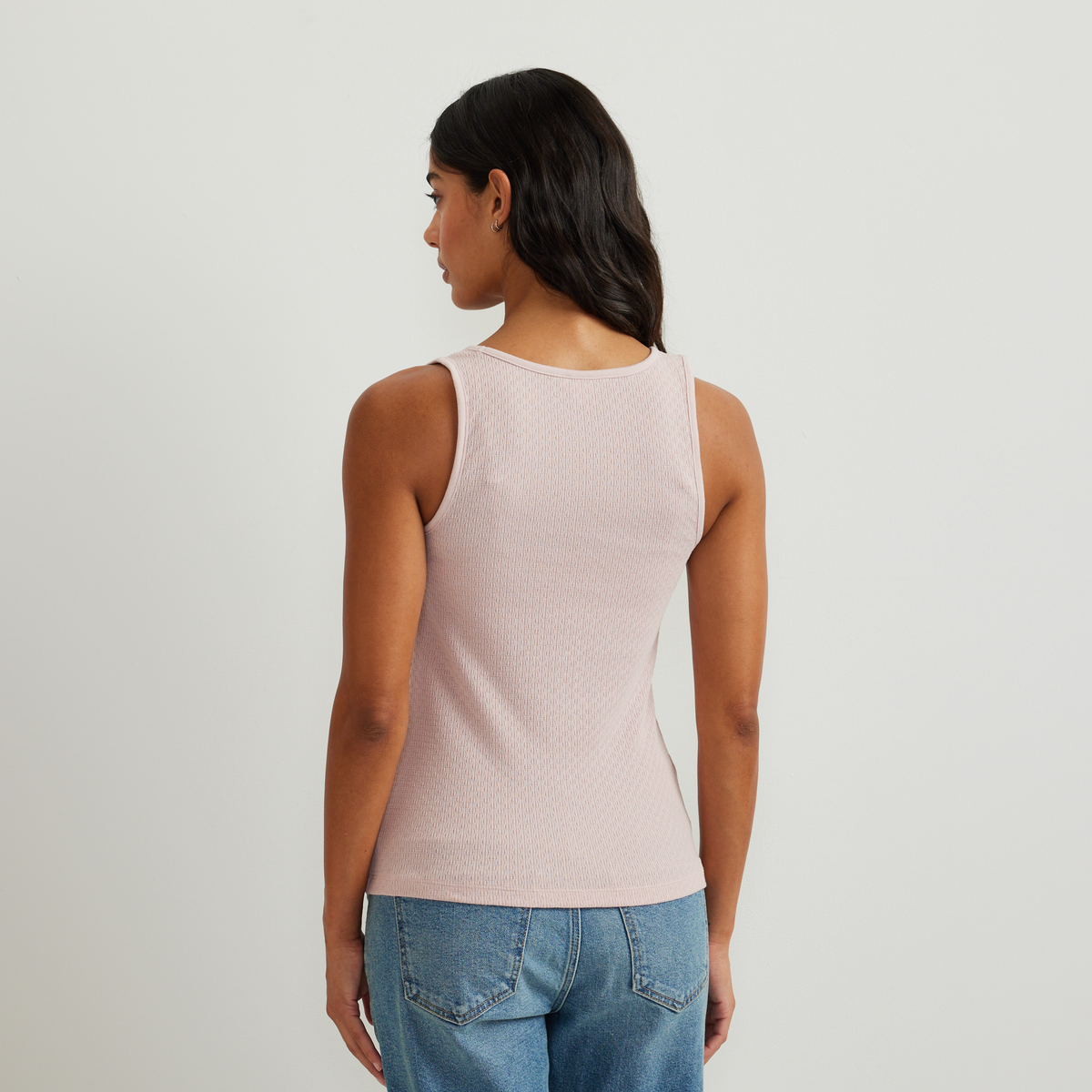 Eddie Bauer Women's Pointelle Dobby Tank alternate view 5