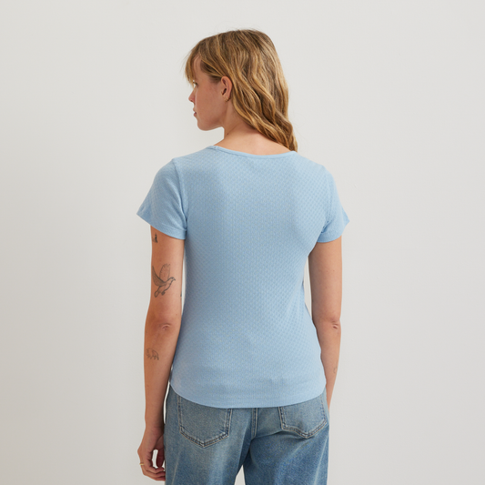 Eddie Bauer Women's Pointelle Dobby Shirt alternate view 1