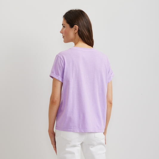Eddie Bauer Women's Sunwashed V-Neck T-Shirt alternate view 1