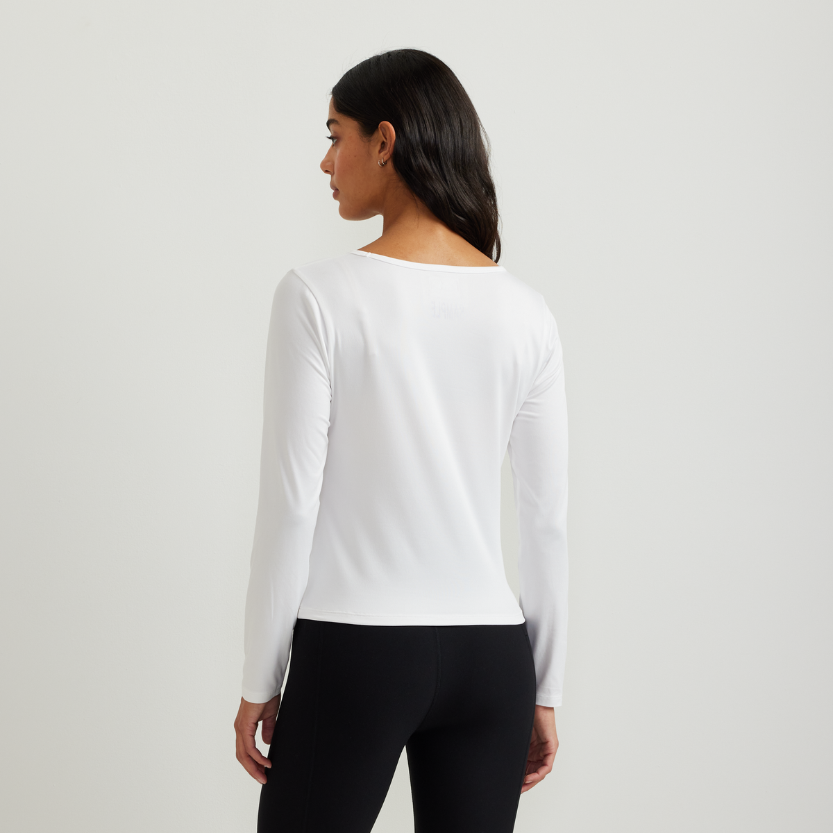 Eddie Bauer Women's Surreal Wrap-Front Travel T-Shirt alternate view 5