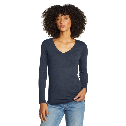 Eddie Bauer Women's Fav Long-Sleeve V-Neck T-Shirt alternate view 4