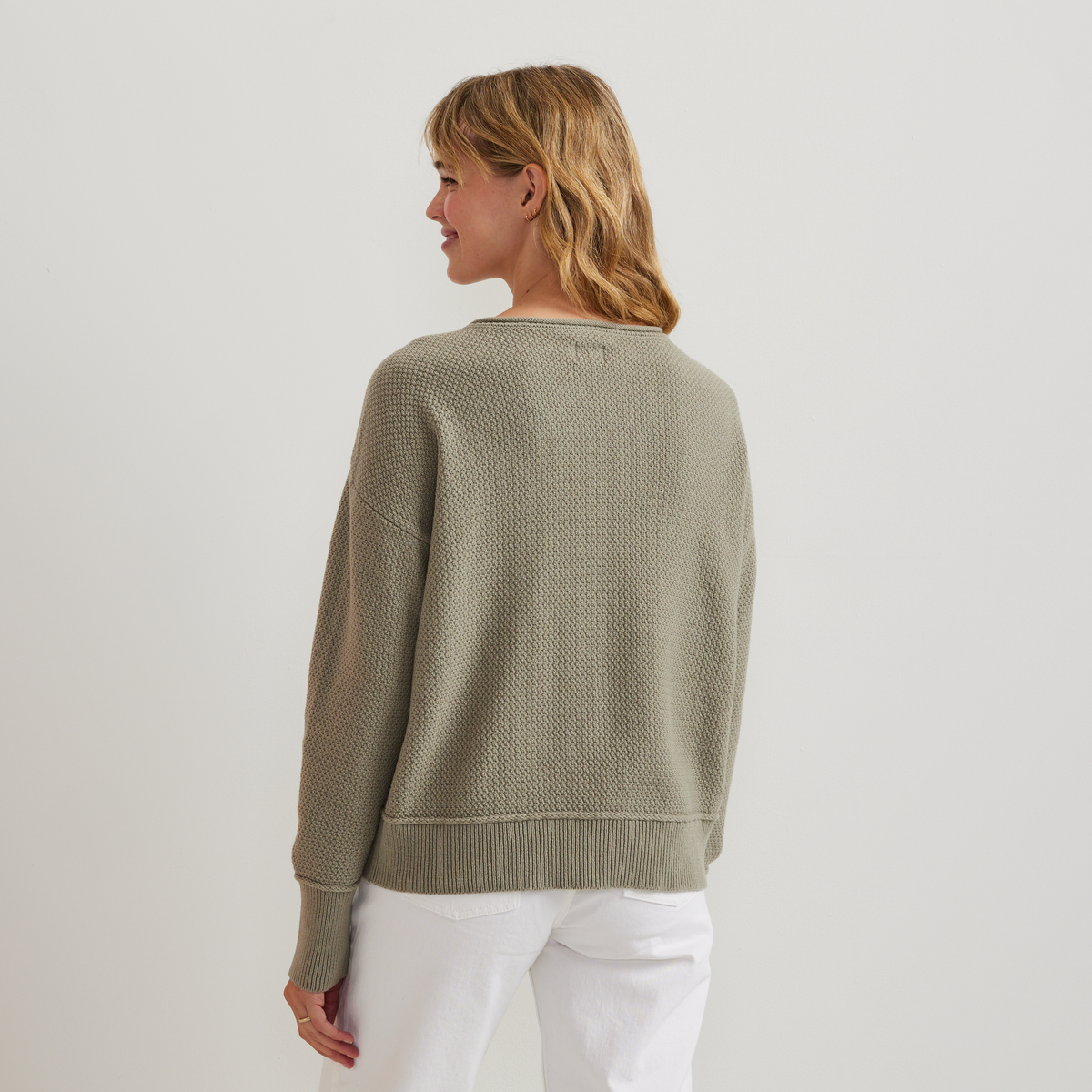 Eddie Bauer Women's V-Neck Sweater alternate view 4