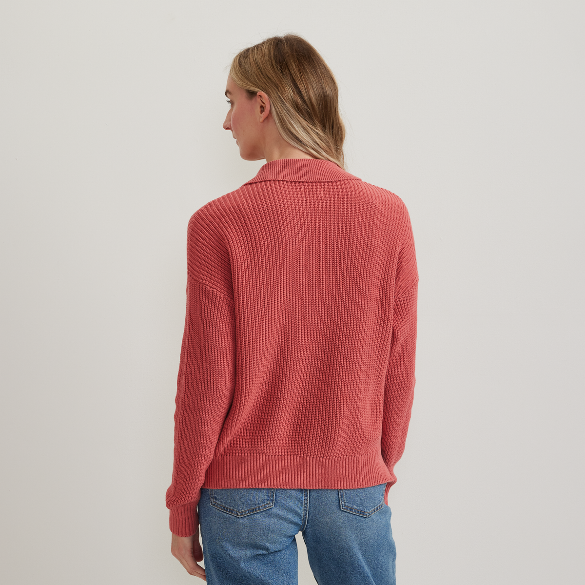 Eddie Bauer Women's Johnny Collar Polo Sweater alternate view 1