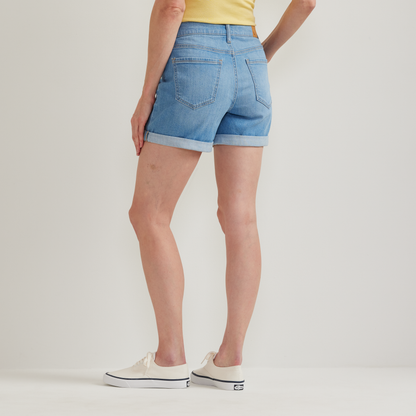 Eddie Bauer Women's Boyfriend Denim Shorts alternate view 4