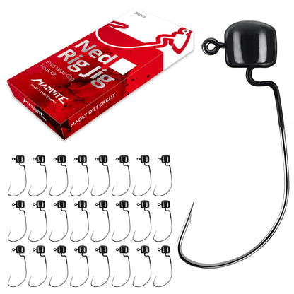 MadBite 24 Pcs Ned Rig Jig Hook Kits product image 2