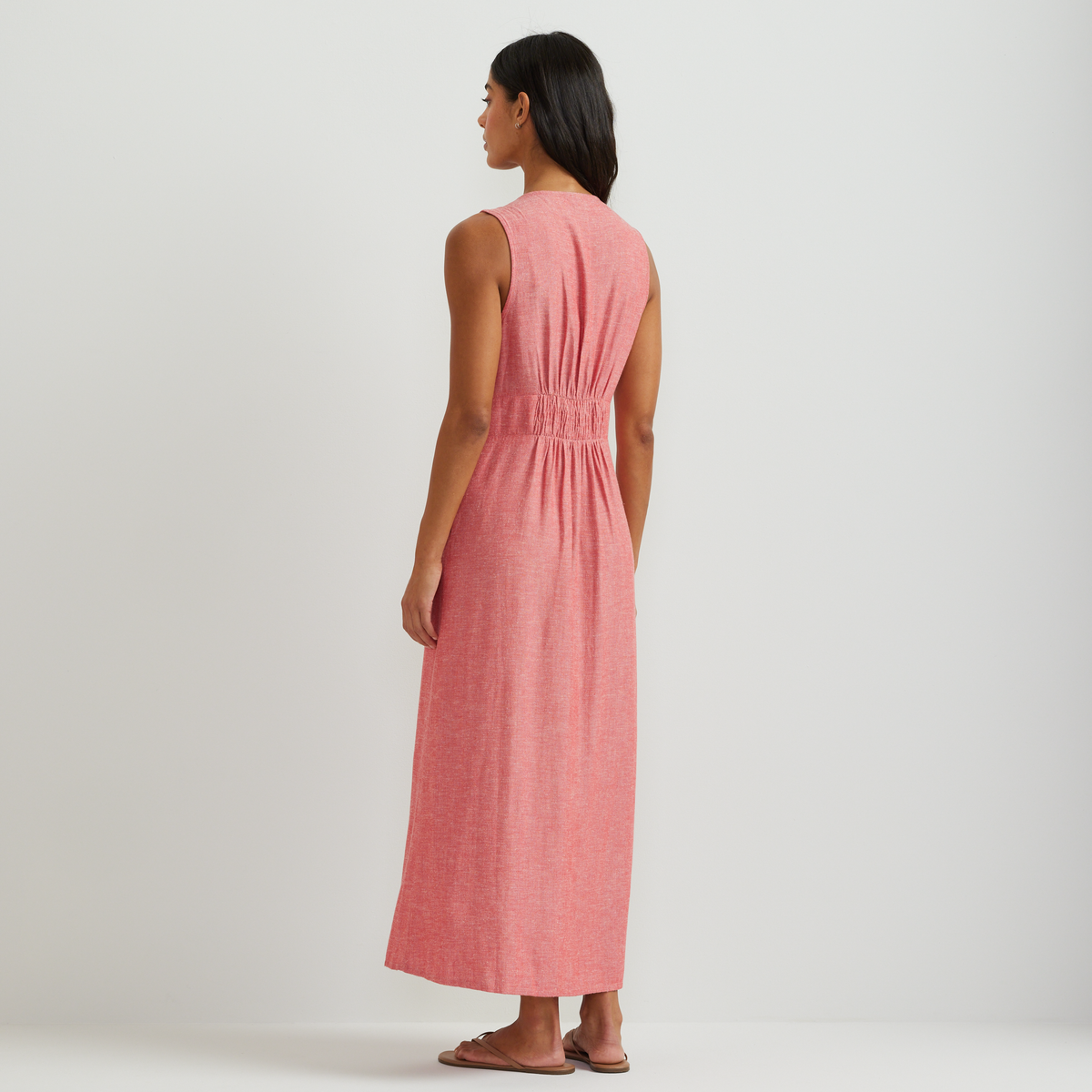 Eddie Bauer Women's Button Front Midi Dress alternate view 1
