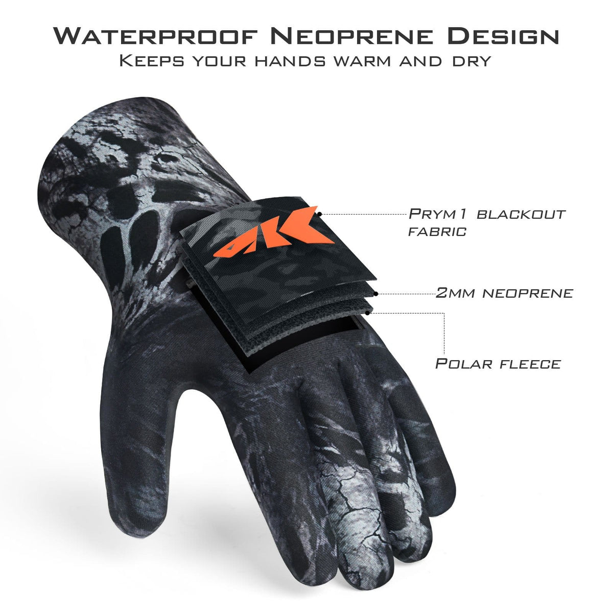 KastKing IceRiver Waterproof Fishing Gloves product image 4