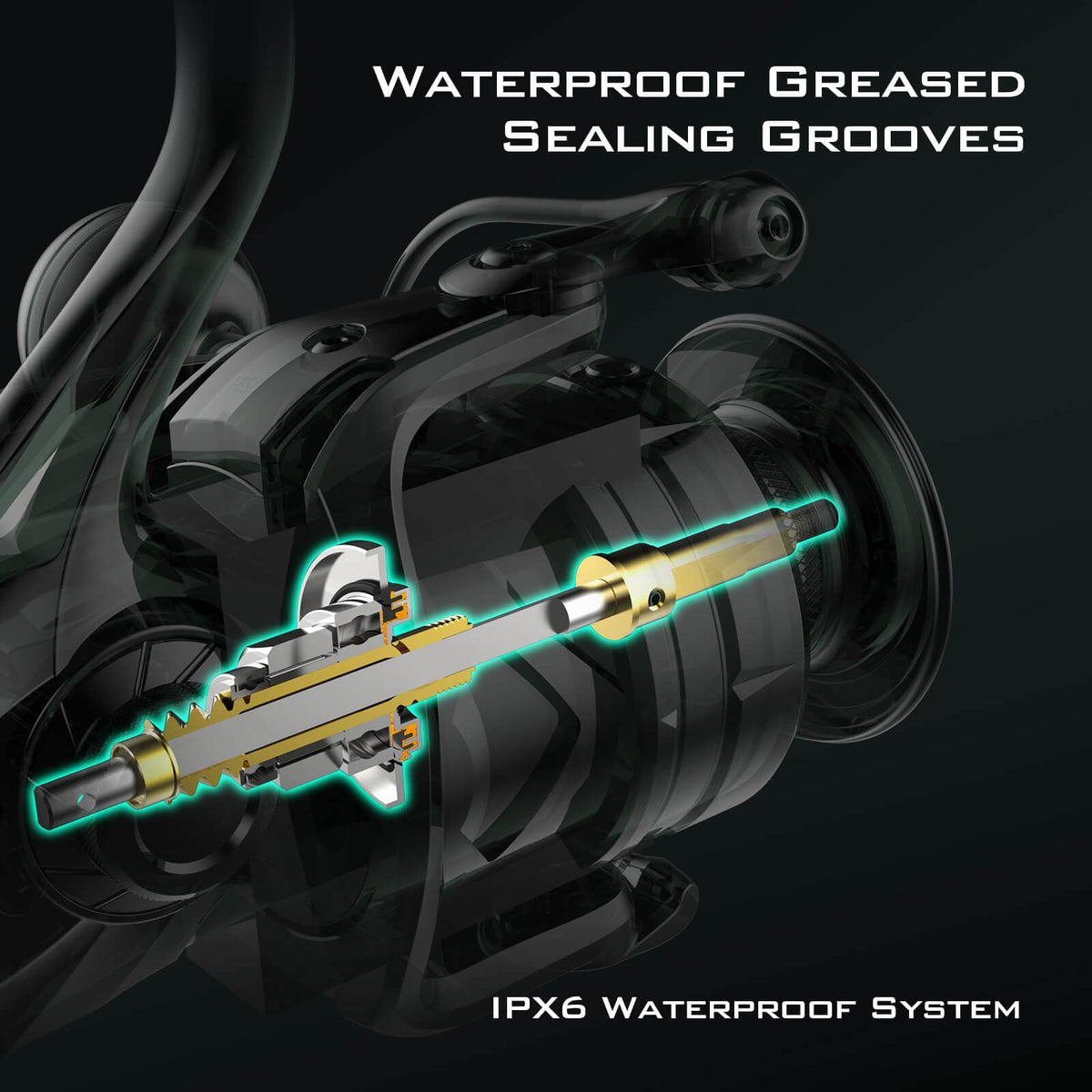 KastKing Kapstan Elite High Speed Saltwater Spinning Reel product image 3