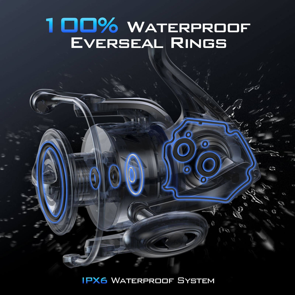 KastKing Kapstan SE Saltwater Spinning Reel product image 6