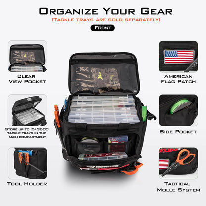 KastKing KarryAll Fishing Tackle Bags - Medium product image 4