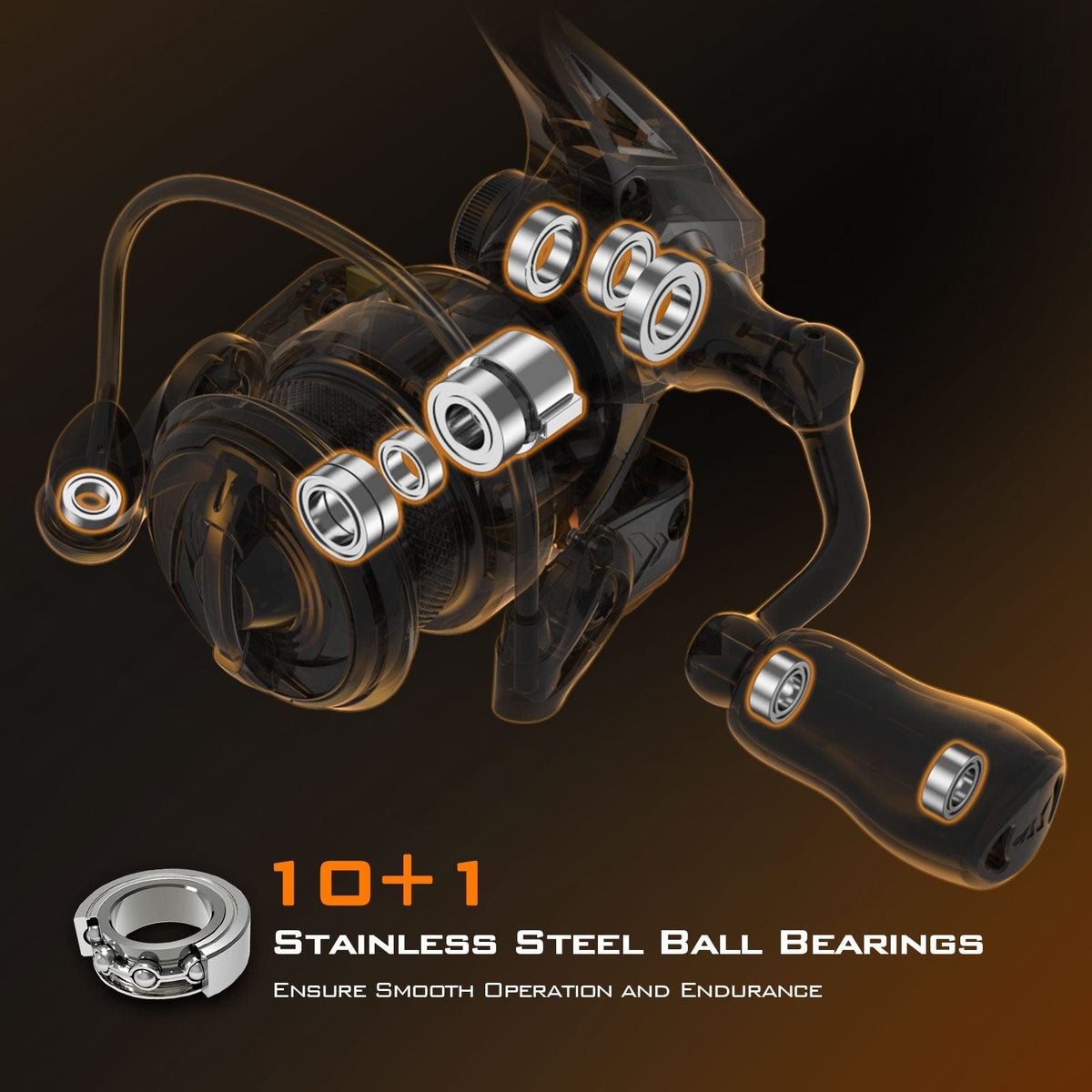 KastKing Kestrel 1000 Spin Finesse System Ultralight Spinning Reel product image 6