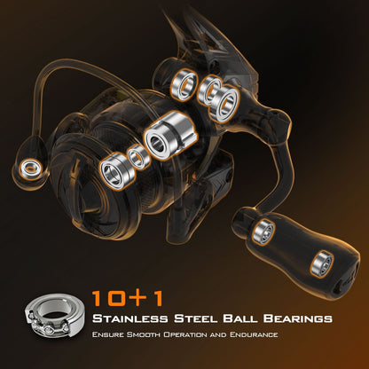 KastKing Kestrel 1000 Spin Finesse System Ultralight Spinning Reel product image 6