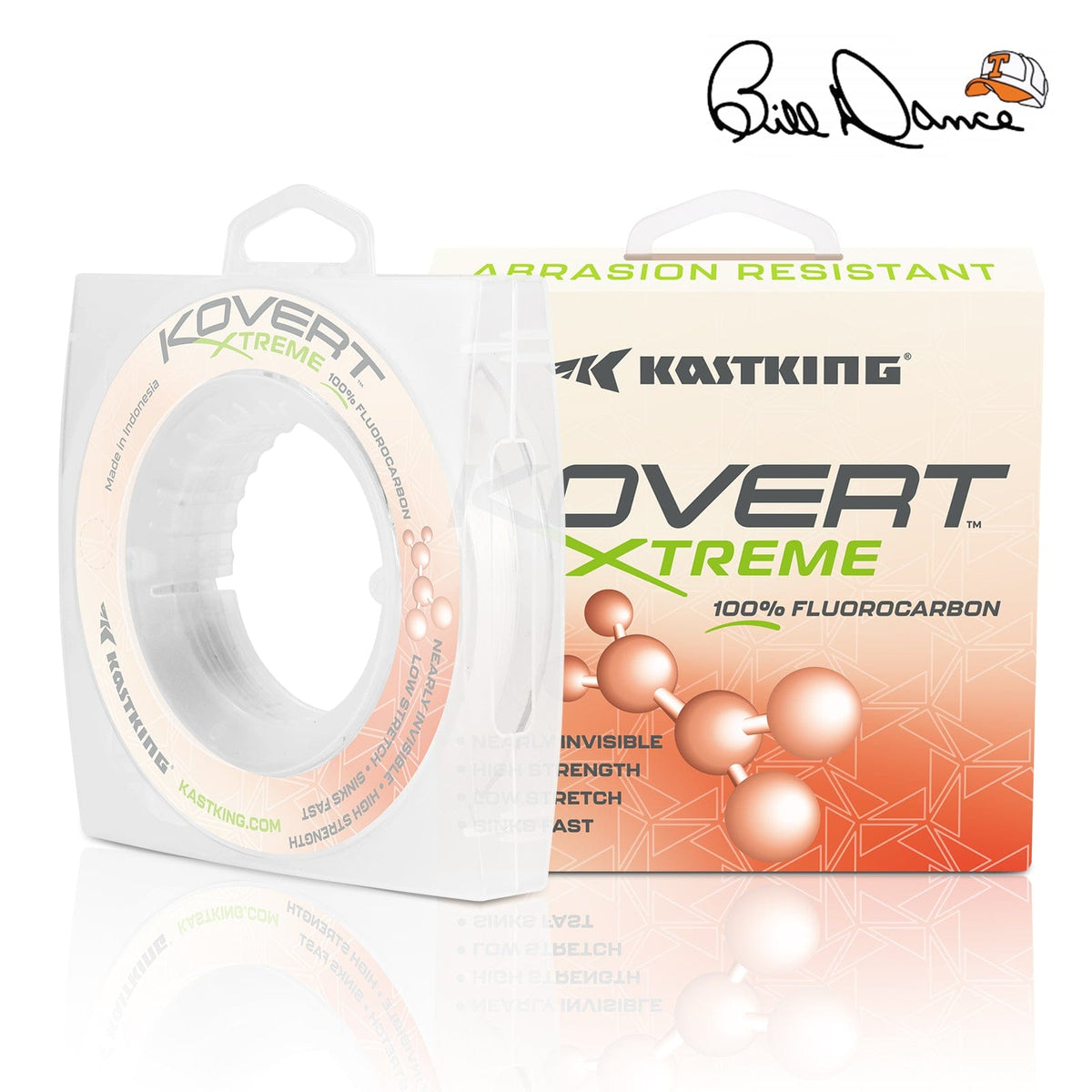 KastKing Kovert Xtreme Fluorocarbon Fishing line by KastKing