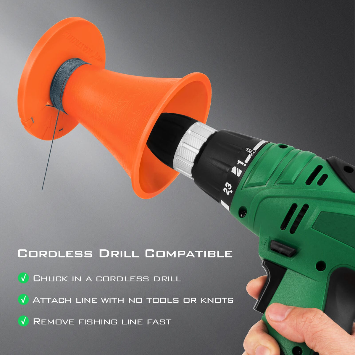 KastKing Line stripper for Cordless Drill product image 3