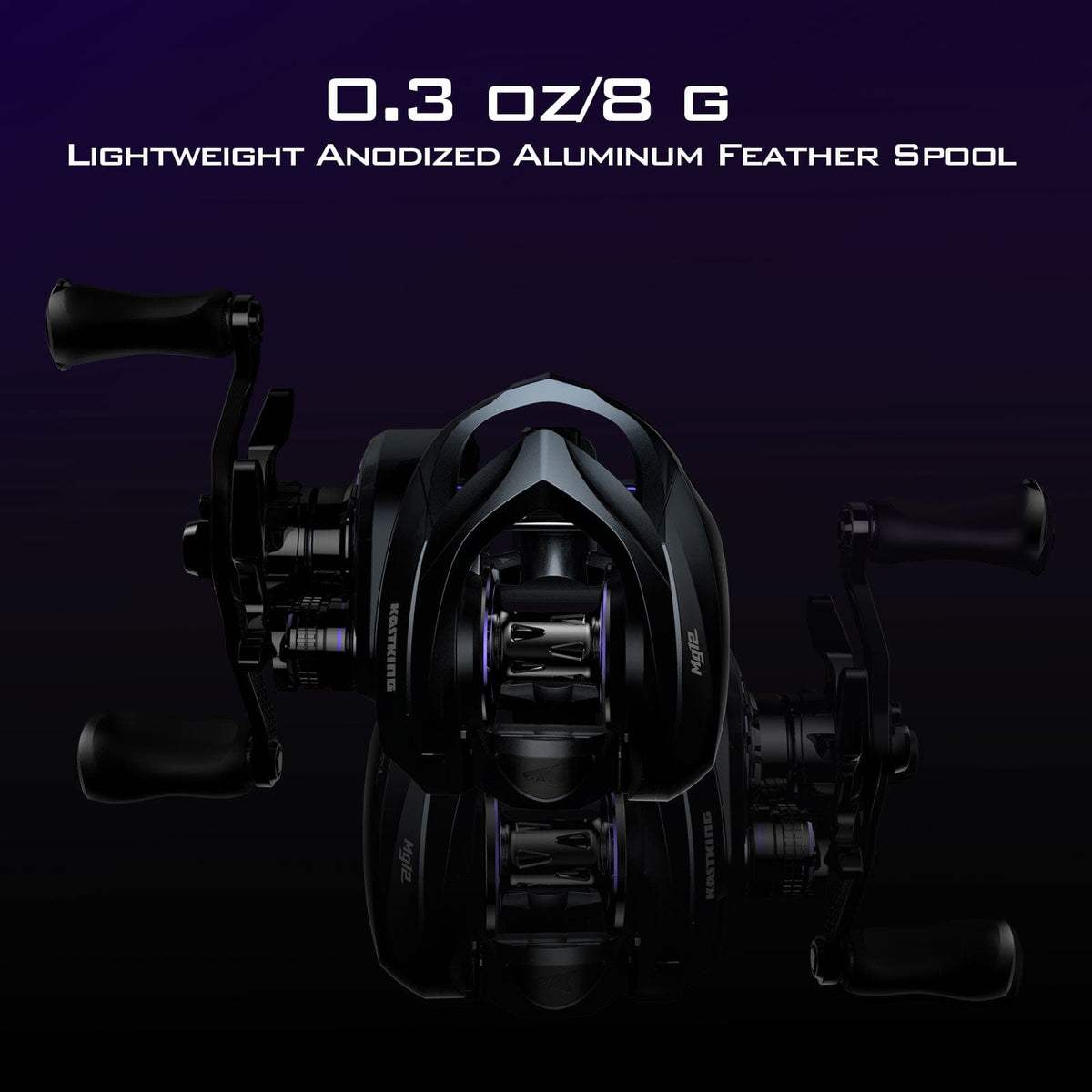 KastKing Mg12 Elite Magnesium Baitcasting Reel product image 5