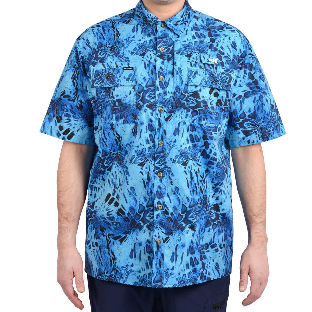 KastKing Casual Short Sleeve Button Down Shirts by KastKing
