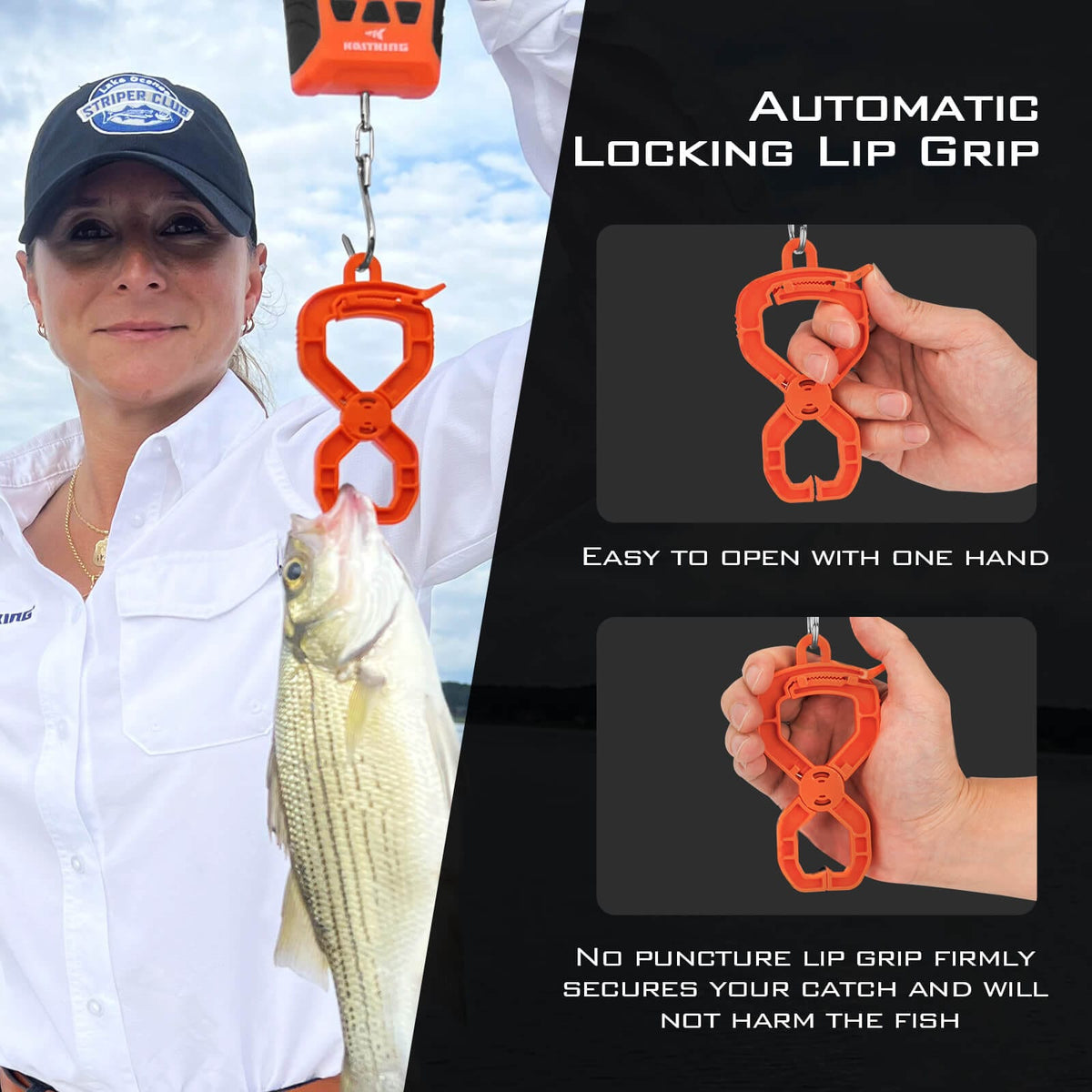 KastKing WideView Floating Waterproof Digital Scale or Lip Grip Combo product image 5