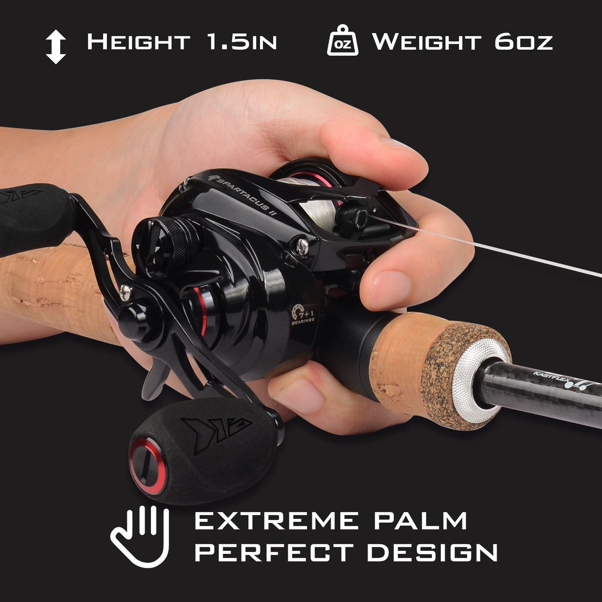 KastKing Spartacus II Baitcasting Reel product image 3