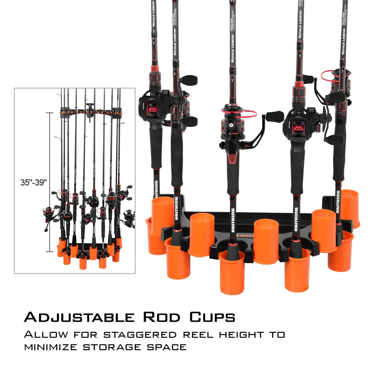 KastKing V10LS Spooling Station and Rod Rack product image 6