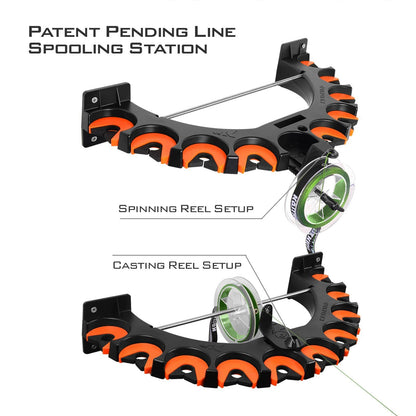 KastKing V10LS Spooling Station and Rod Rack product image 2