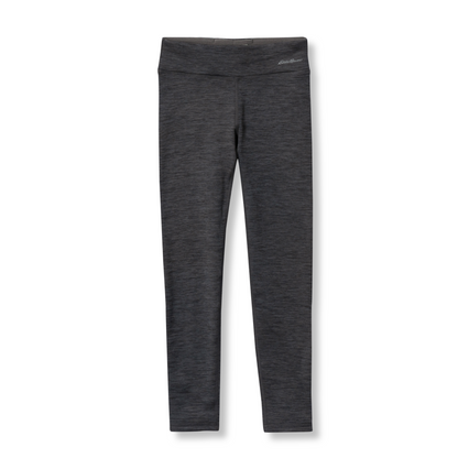Eddie Bauer Girls Plush-Lined Leggings - Heather alternate view 3