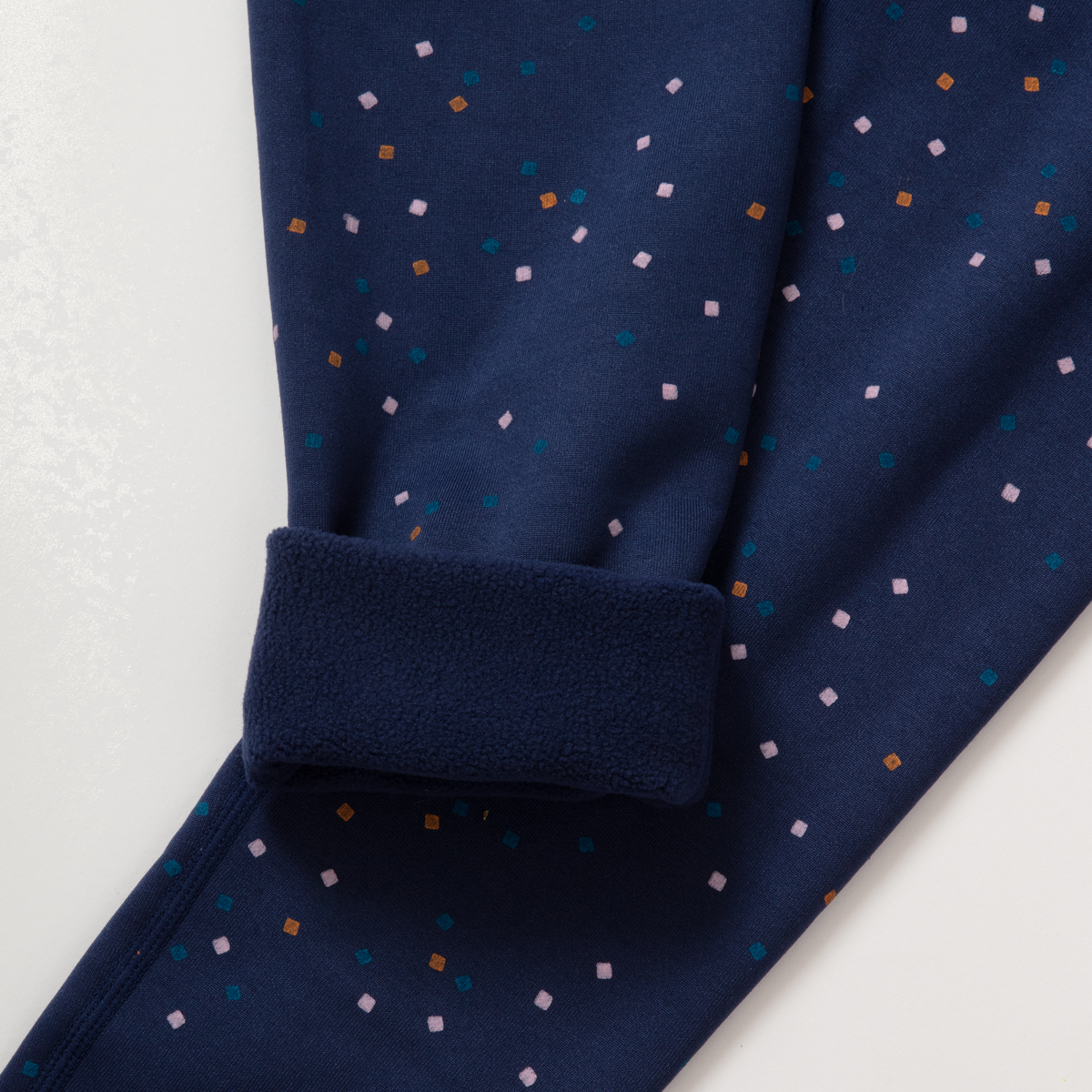 Eddie Bauer Girls Plush-Lined Leggings - Print alternate view 2