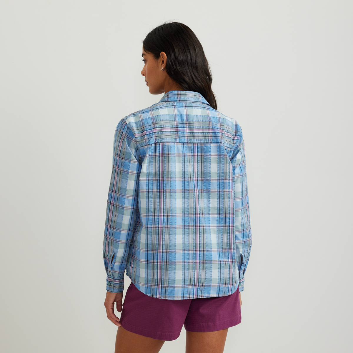 Eddie Bauer Women's Mountain 3.0 Long-Sleeve Shirt - Print alternate view 5
