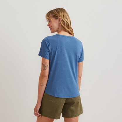 Eddie Bauer Women's Trek Light Hike Short-Sleeve Crewneck T-Shirt alternate view 5