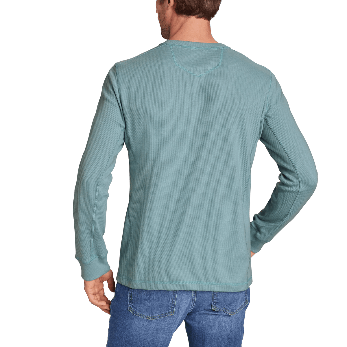 Eddie Bauer Men's Eddie's Favorite Ultrasoft Thermal Henley alternate view 5
