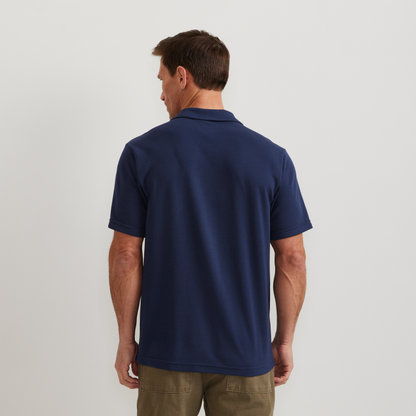 Eddie Bauer Men's Short Sleeve Journey Modal Polo Shirt alternate view 4