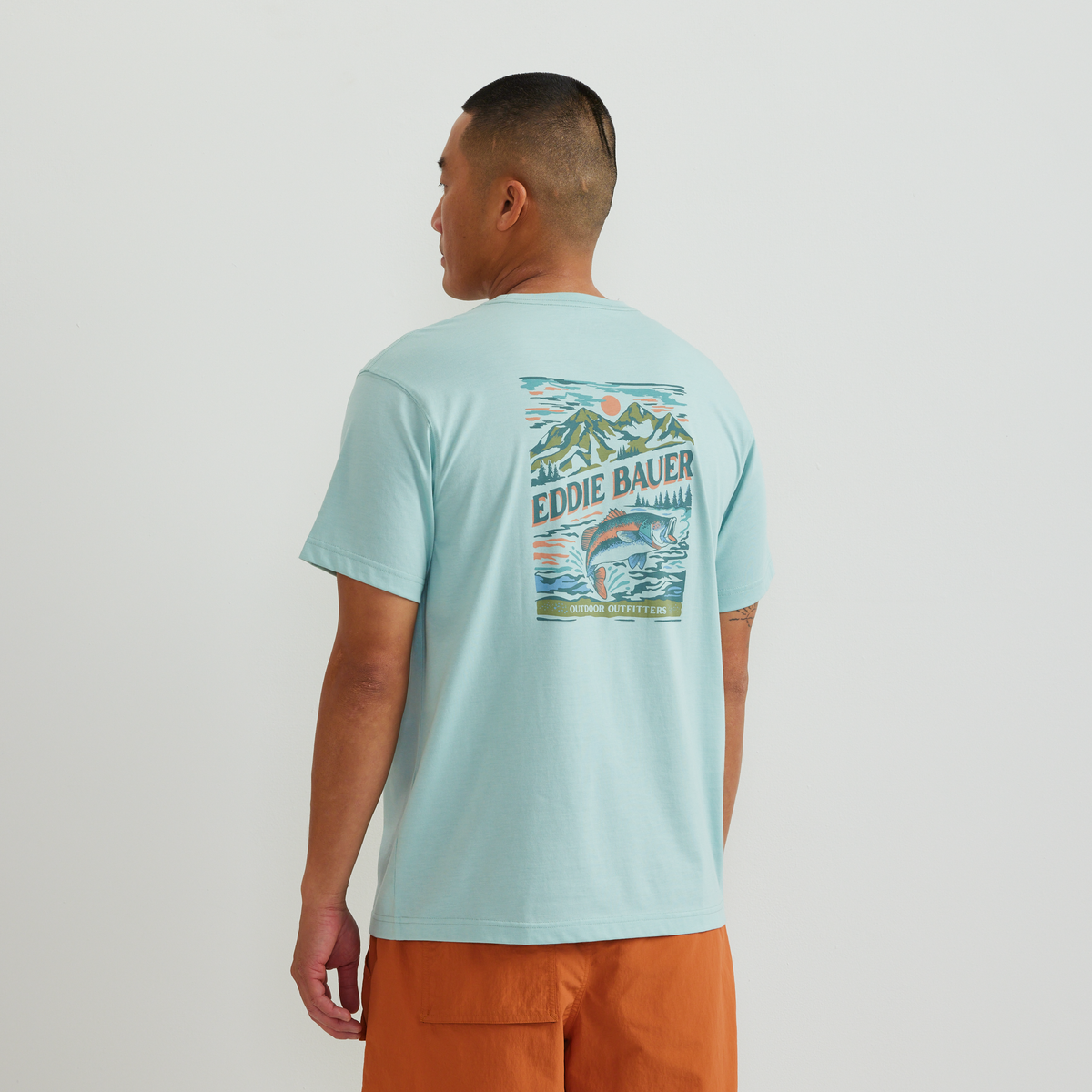 Eddie Bauer Men's EB Fish Outdoors T-Shirt product image