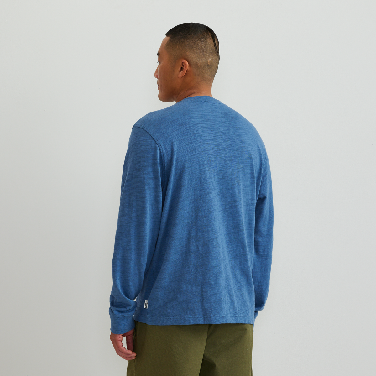 Eddie Bauer Men's Slub Jersey Henley alternate view 5