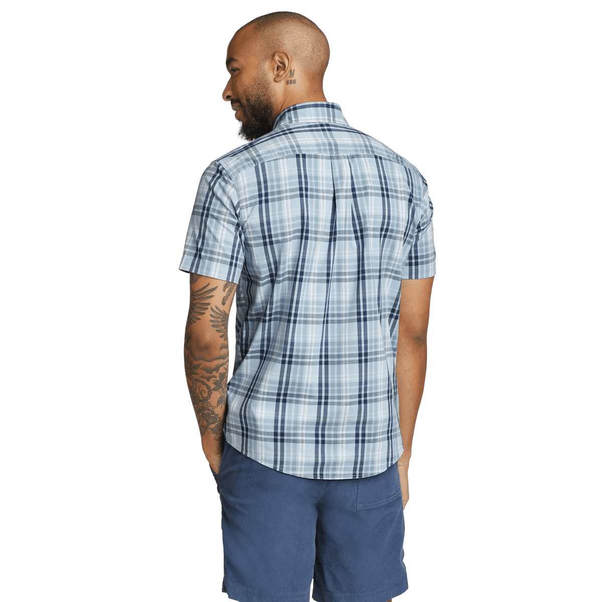 Eddie Bauer Men's Voyager Flex Short-Sleeve Shirt alternate view 4