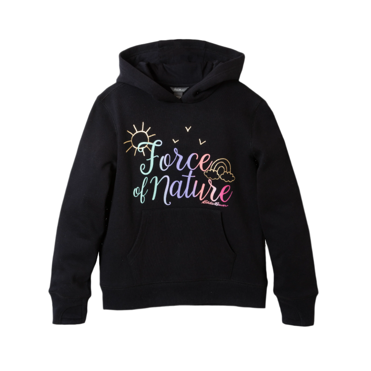 Eddie Bauer Girls Graphic Camp Fleece Hoodie product image