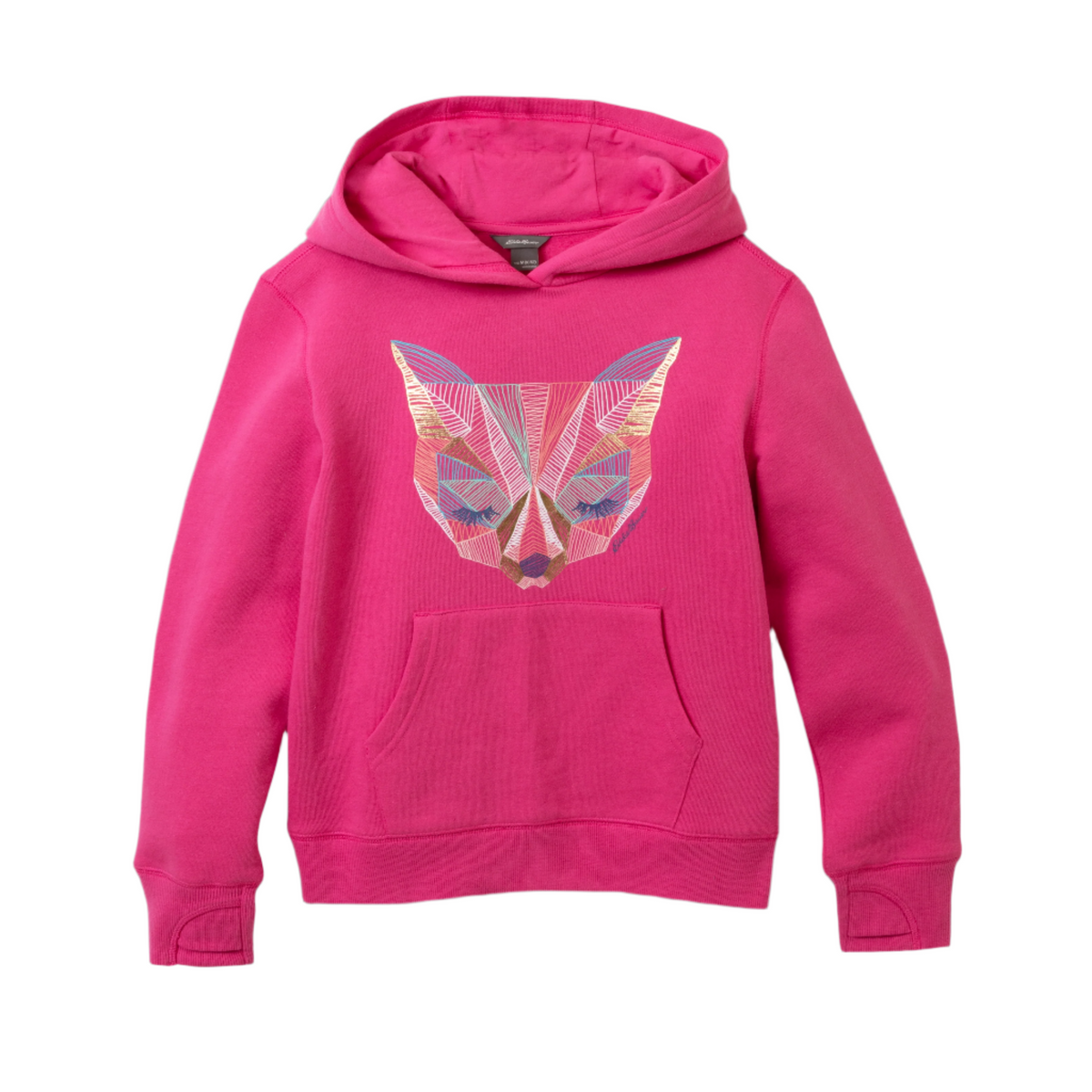 Eddie Bauer Girls Graphic Camp Fleece Hoodie alternate view 3