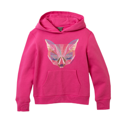 Eddie Bauer Girls Graphic Camp Fleece Hoodie alternate view 3