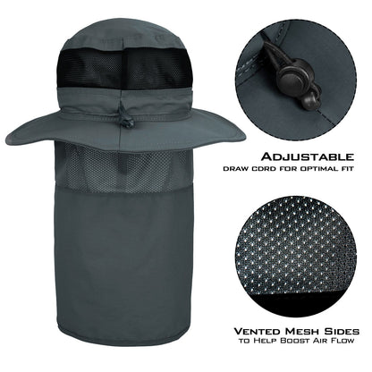 KastKing UPF 50 Boonie Hat Fishing Hat with Removable Neck Shield product image 6