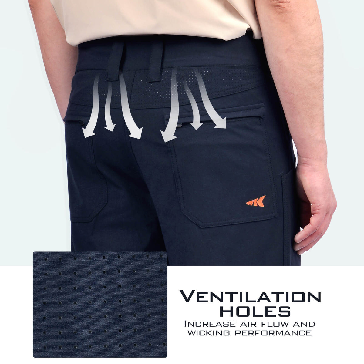 KastKing Men's Casual Hiking Cargo Shorts product image 5