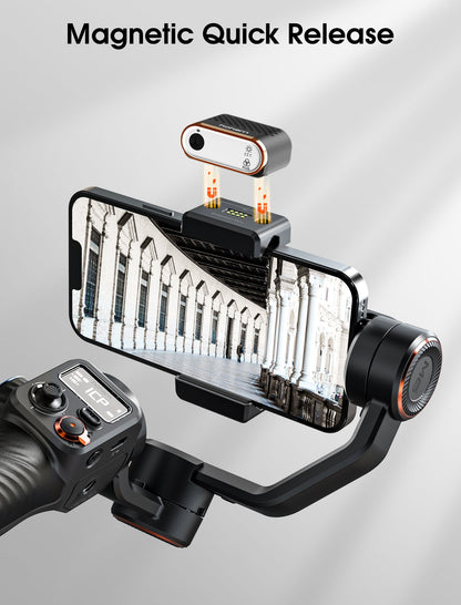 Hohem M6/M7 Phone Gimbal/MT2 Camera Gimbal AI Tracker for Live Streaming alternate view 3