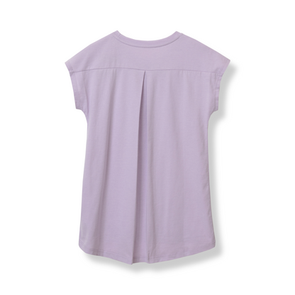 Eddie Bauer Girls Trail Short-Sleeve Pleated-Back Shirt alternate view 4