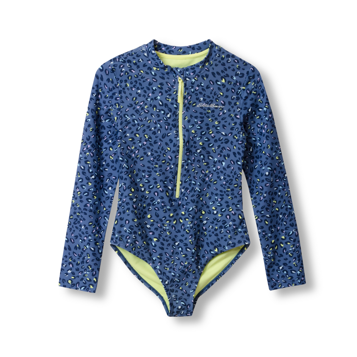 Eddie Bauer Girls Sea Spray Ls One Piece Swimsuit alternate view 2